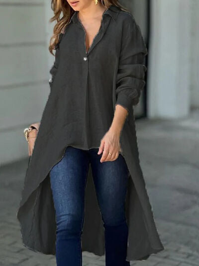 Olive Wardrobe - Refined Rise & Fall - Tops - Blouses & Shirts