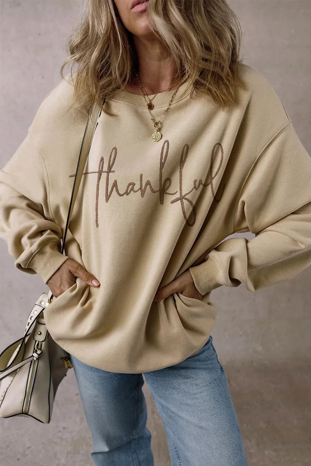 Good Vibe Sweatshirt - The Olive Wardrobe