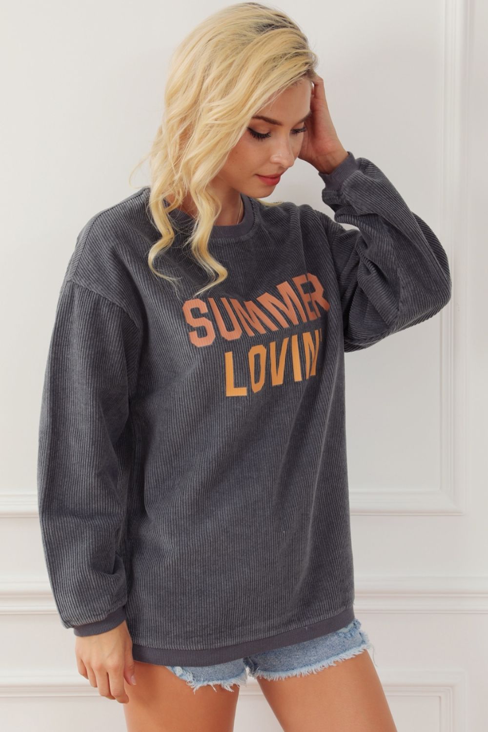 SUMMER LOVIN Sweatshirt - The Olive Wardrobe