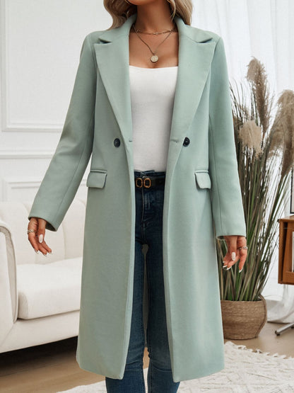 Timeless Tranquility Coat - The Olive Wardrobe