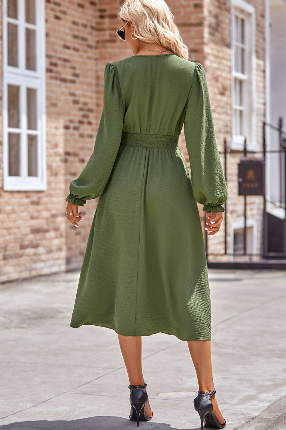 Vivid Elegance Dress - The Olive Wardrobe