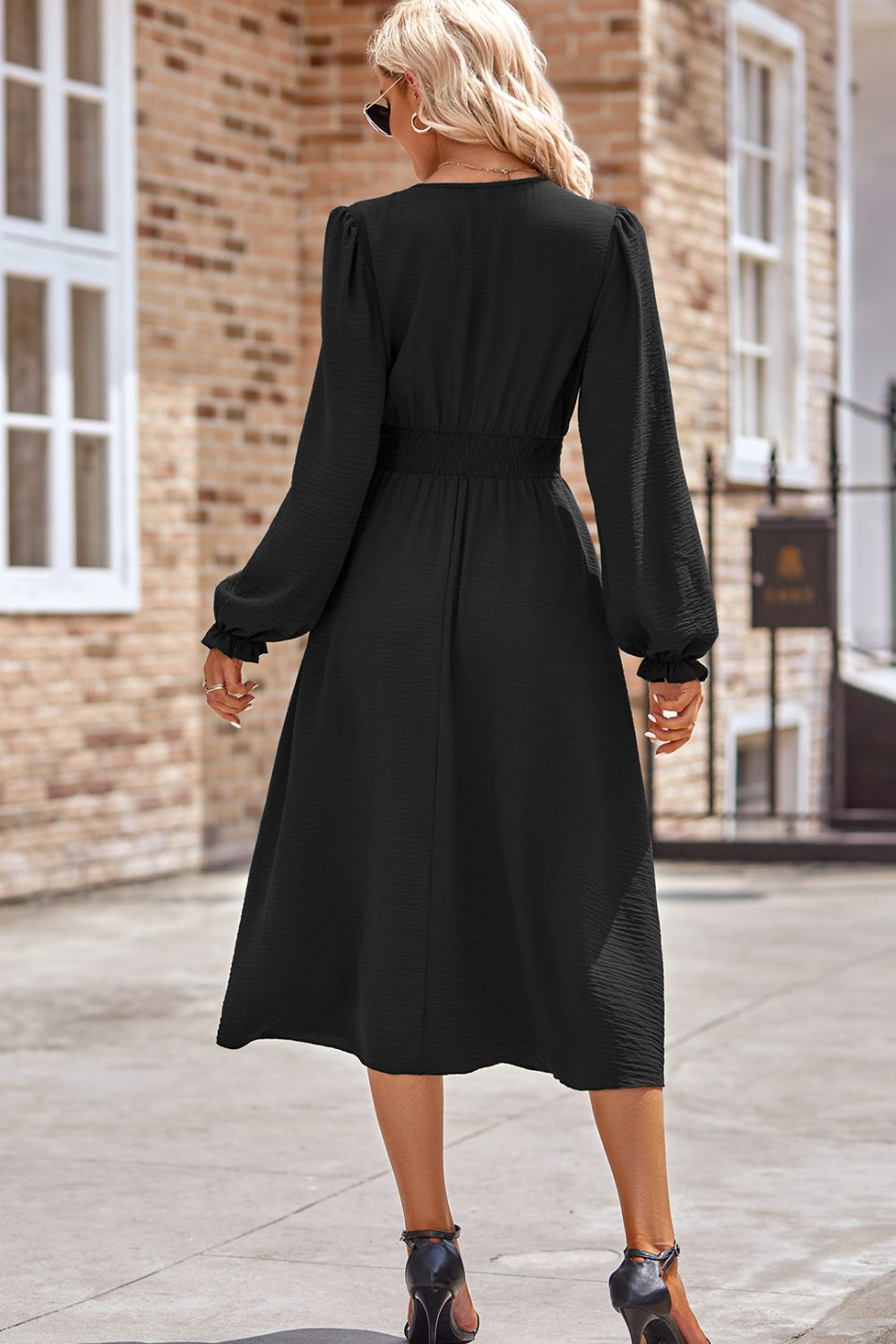 Vivid Elegance Dress - The Olive Wardrobe