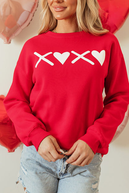 XOXO Chill Sweatshirt - The Olive Wardrobe